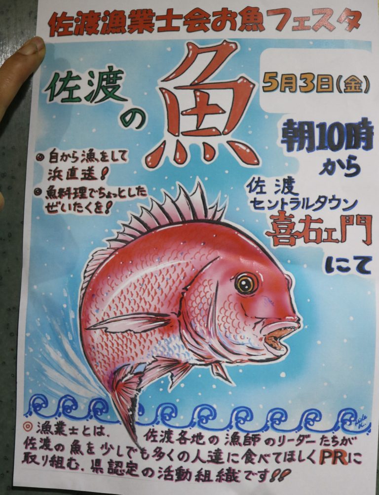 🐡佐渡漁業士会お魚フェスタ🐠
